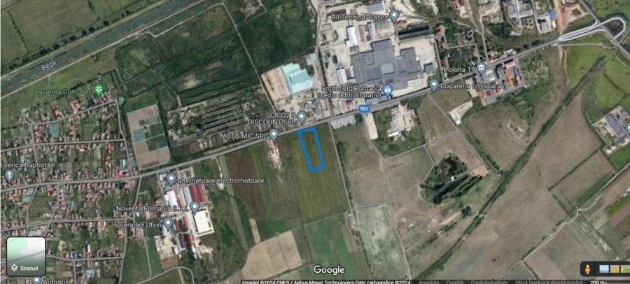 Teren Construcții intravilan de 21063 mp, în Sânmihaiu Român