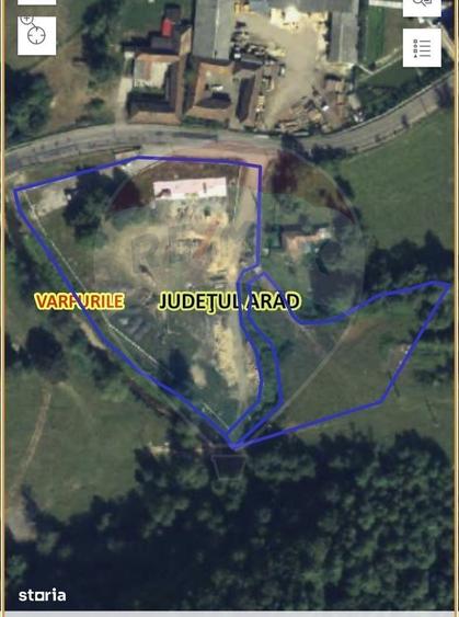 Teren de 12095 mp, în Vârfurile