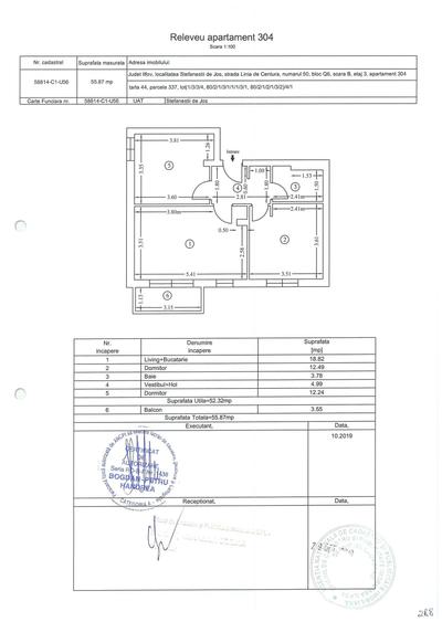 Apartament decomandat în Pipera