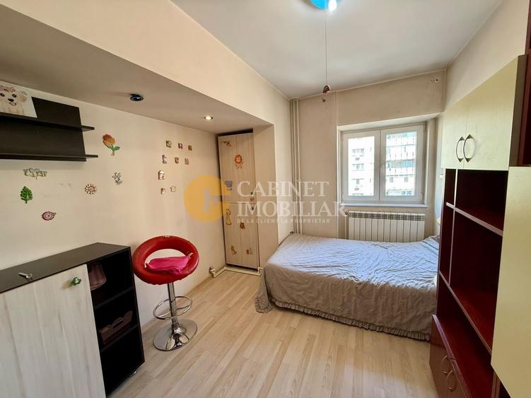 Apartament cu 3 camere decomandat, mobilat în Gară