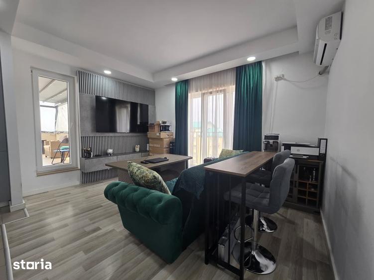 Apartament cu 2 camere semidecomandat în Ștefăneștii de Jos