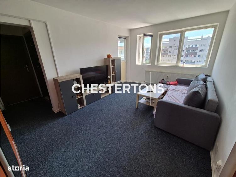 Apartament cu 2 camere semidecomandat în Veteranilor
