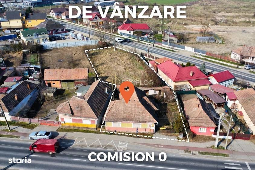 Casă cu 3 camere cu Teren 1360 Mp în Central