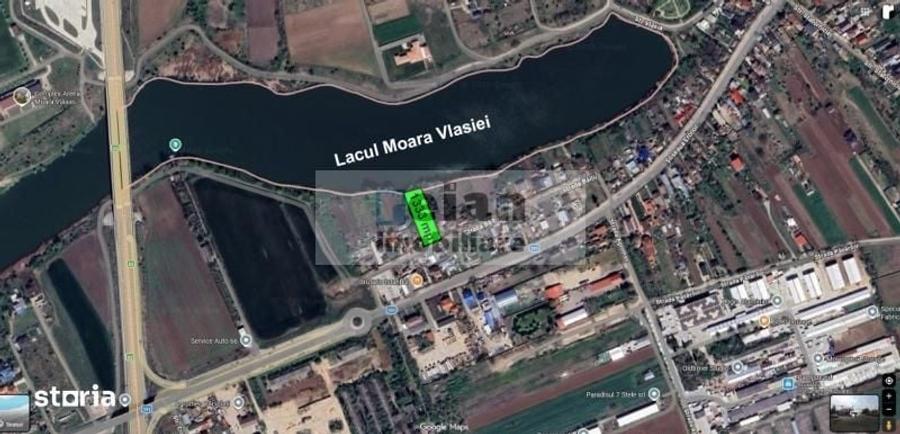 Moara Vlasiei - Teren 1333 mp, deschidere la Lac, Toate Utilitatile - 4