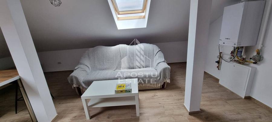 Apartament cu 2 camere semidecomandat, mobilat în Ghiroda