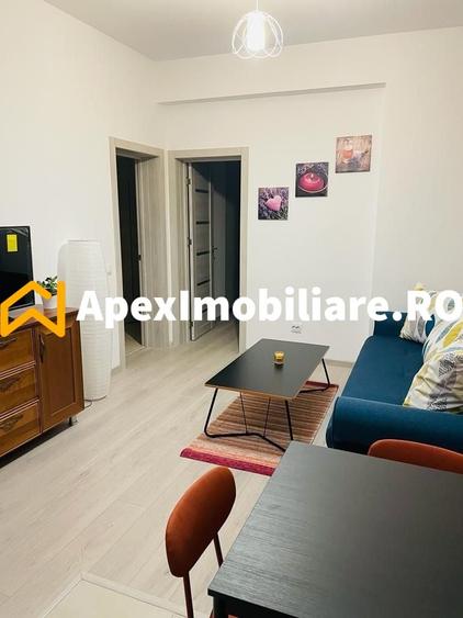 Apartament cu 2 camere semidecomandat, mobilat în Rahova