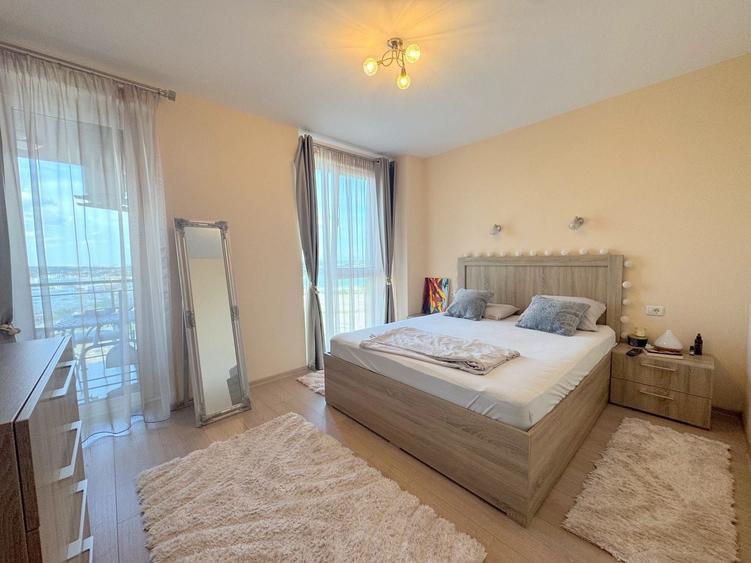 Apartament cu 2 camere semidecomandat, mobilat în Soarelui