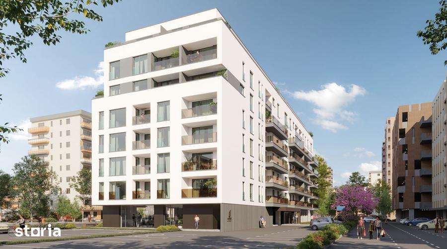 Apartament cu 3 camere în Tractorul