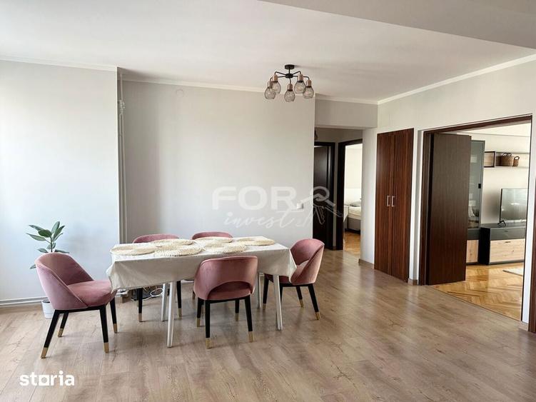 Apartament cu 3 camere decomandat în Orașul Nou