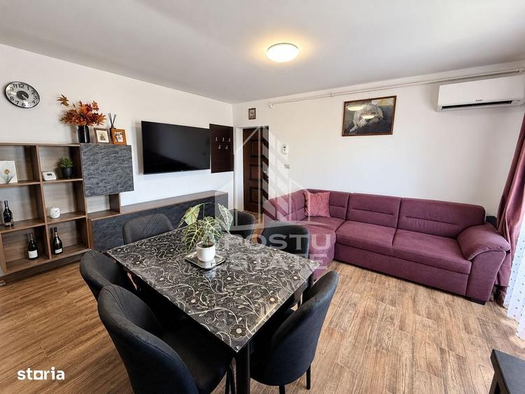 Apartament cu 2 camere, mobilat, etaj 2, Giroc - 5