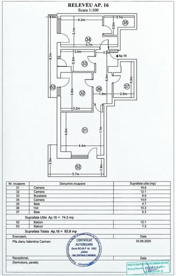 3 camere | Mamaia Central - Hotel Rex | Mobilat | Prima utilizare - 1
