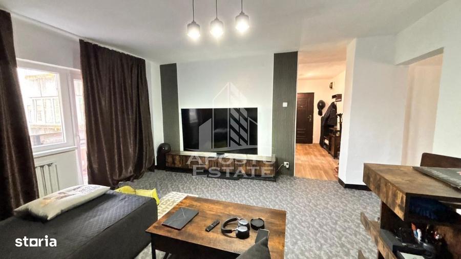 Apartament cu 2 camere, mobilat în Fabric