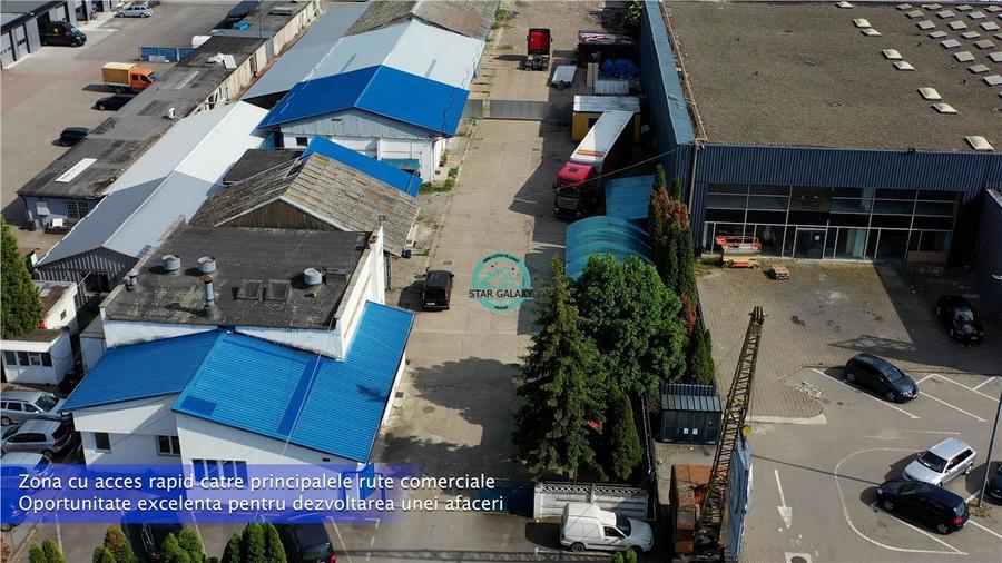 Spațiu industrial, de 1,516 mp, în Depozite
