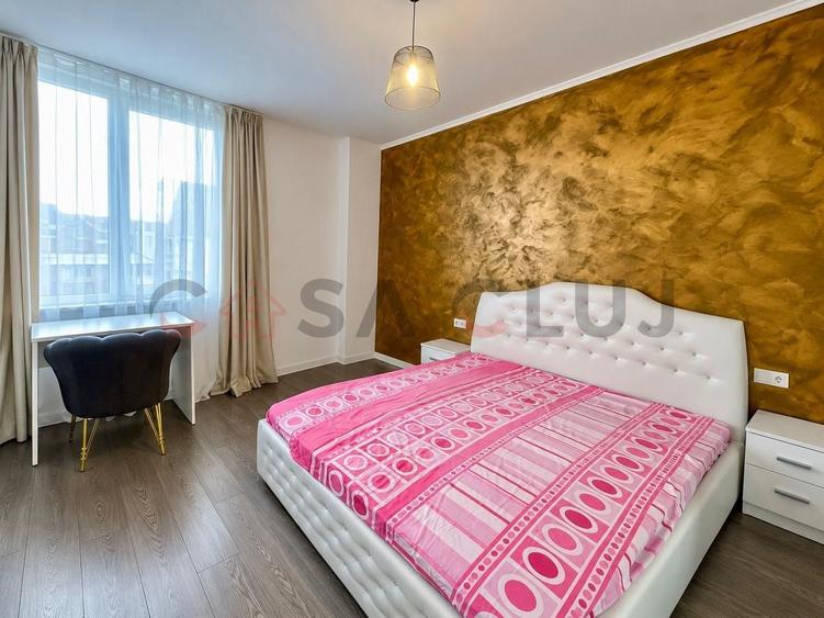 Apartament cu 3 camere semidecomandat, mobilat în Central