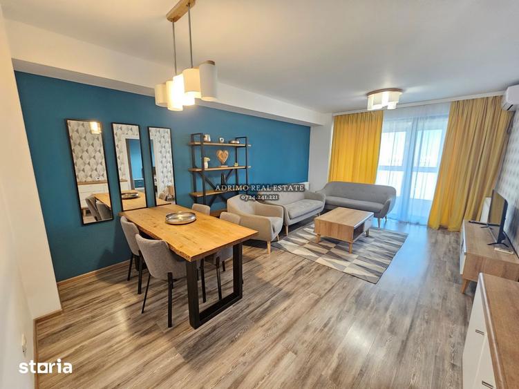 Apartament cu 3 camere, mobilat în Tomis Plus
