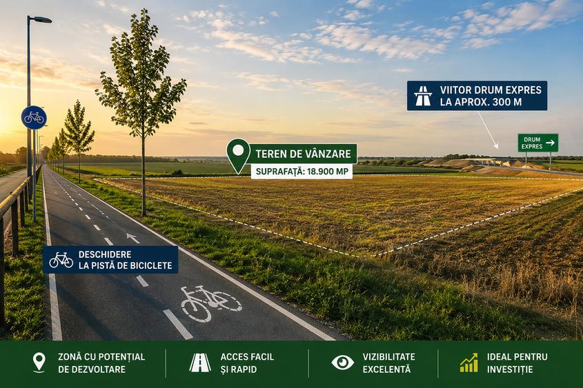 Teren agricol extravilan de 18900 mp, în Costi