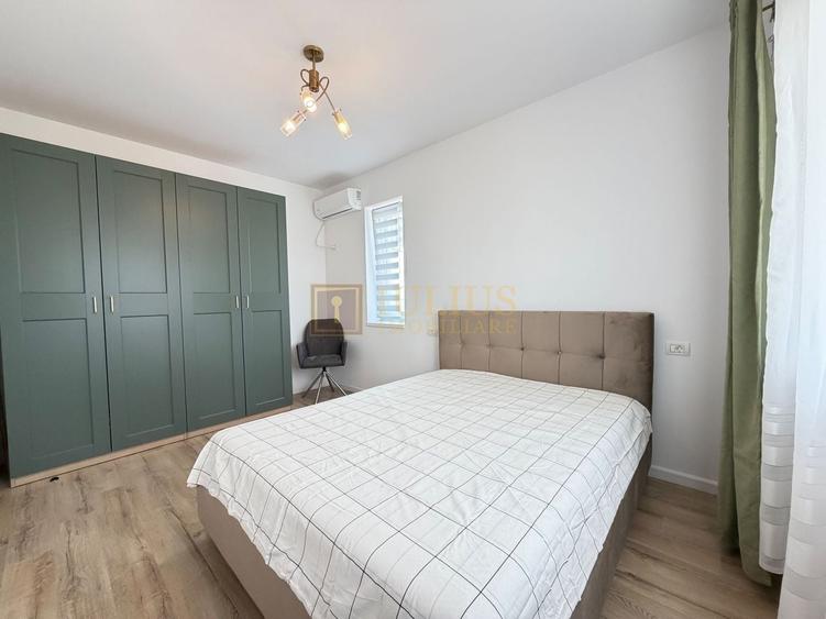 Apartament cu 2 camere semidecomandat, mobilat în Giroc