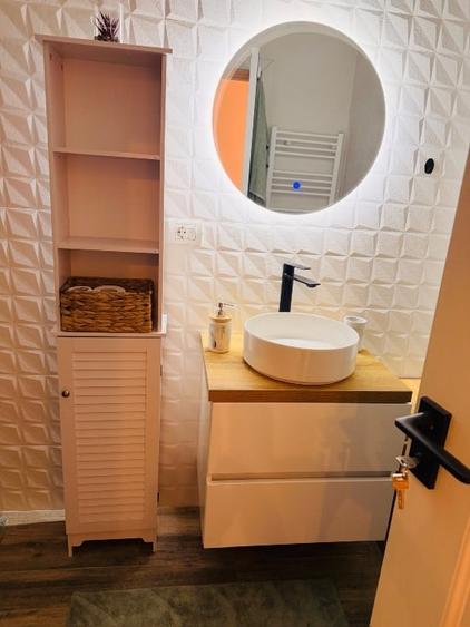 Apartament cu 2 camere nedecomandat, mobilat în Palazu Mare