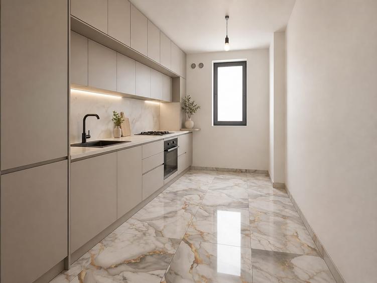 Apartament cu 3 camere decomandat în Chiajna