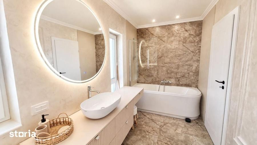 Duplex elegant cu finisaje premium de inchiriat in ?elimbar | Curte p - 13
