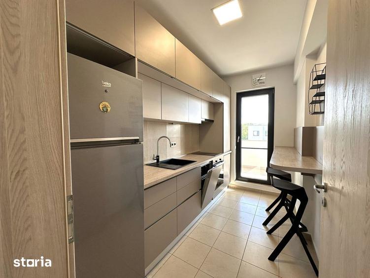 Apartament cu 2 camere, mobilat în Băneasa