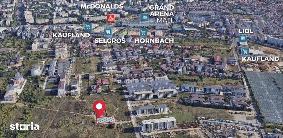 Teren de 934 mp, ideal pentru dezvoltare imobiliara, Sectorul 4 - 4