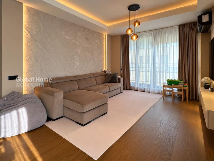 Penthouse cu 4 camere decomandat, mobilat în Herăstrău