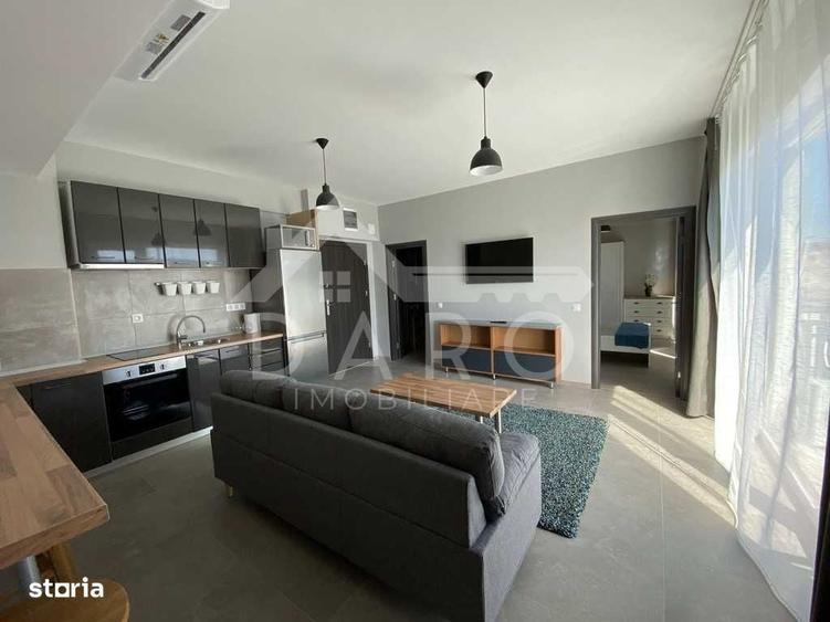 Apartament cu 2 camere, mobilat în Central