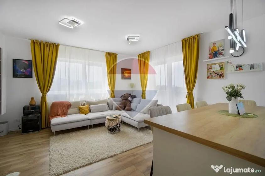 Apartament cu 3 camere decomandat în Sânpetru
