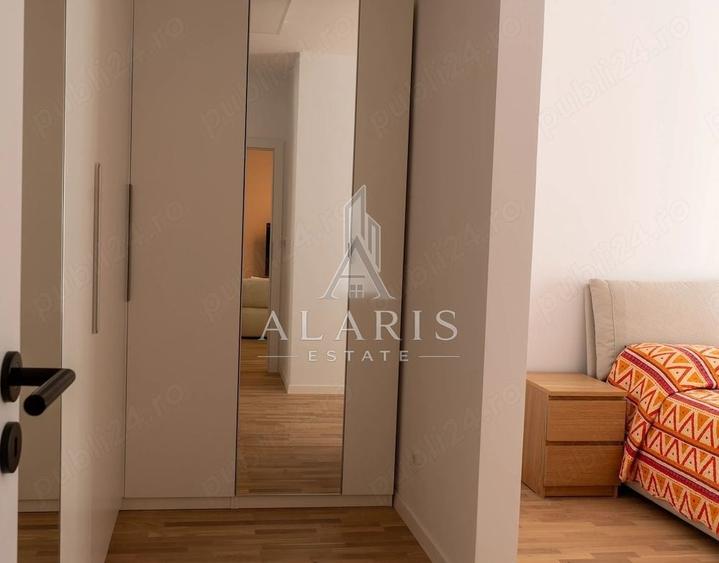 Apartament cu 2 camere semidecomandat, mobilat în Nord