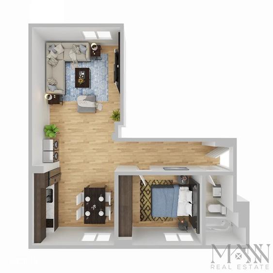 Apartament cu 2 camere în Central