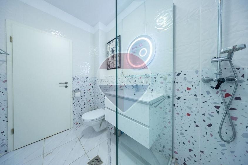 Apartament cu 2 camere, mobilat în Sânpetru