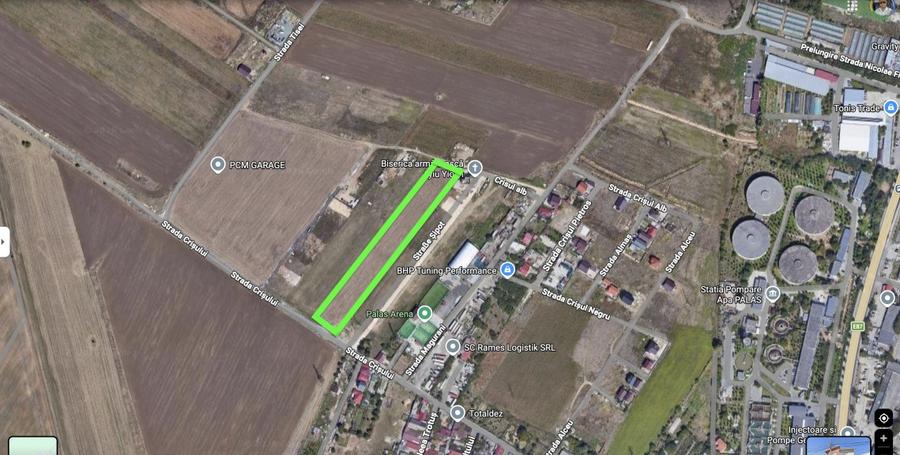 Teren Construcții intravilan de 9500 mp, în Aurel Vlaicu