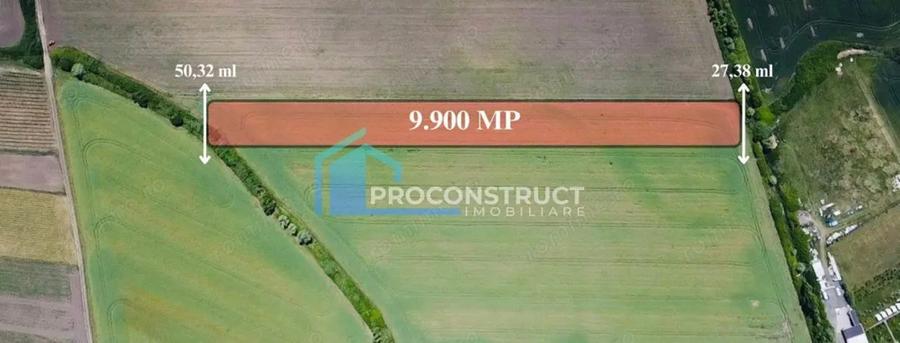 Teren de 9990 mp, în Săcălaz