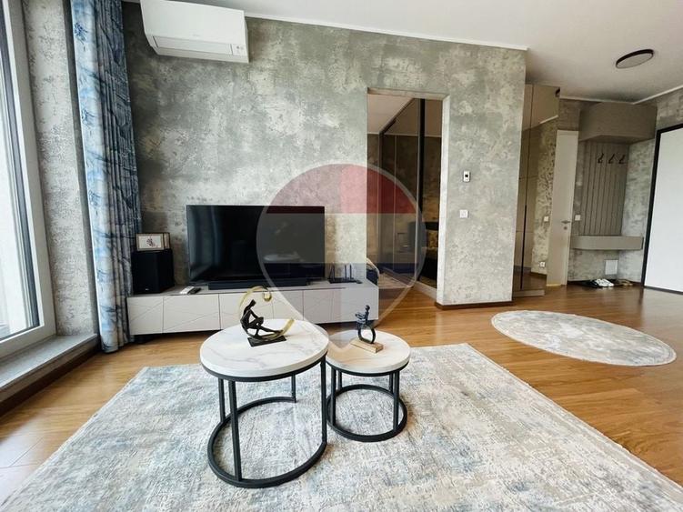 Apartament cu 2 camere decomandat, mobilat în Herăstrău