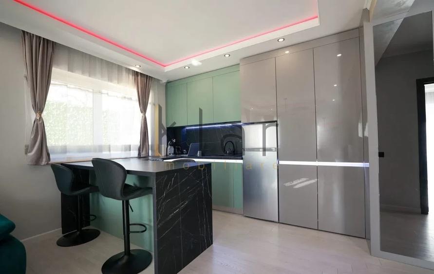 Apartament cu 2 camere semidecomandat, mobilat în Gară