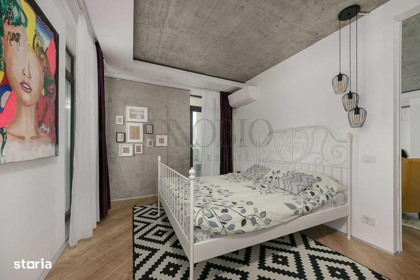 Apartament cu 2 camere, mobilat în Tei