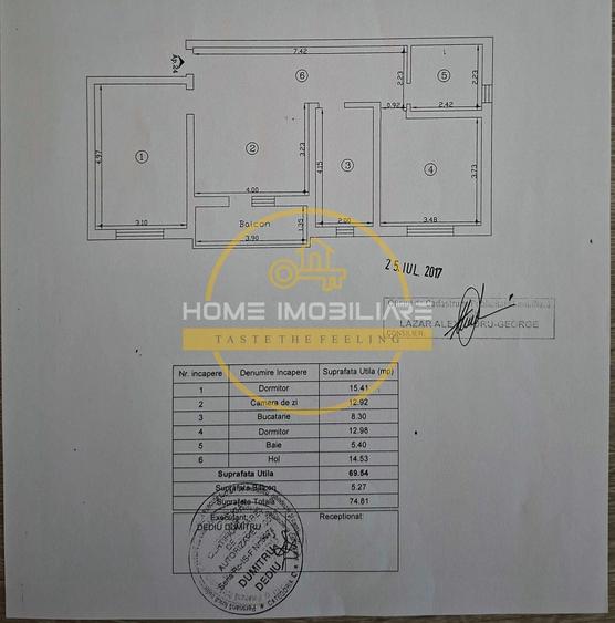 🏠 Apartament 3 cam, 75MP, decomandat // 📍 Valea Lupului - 8
