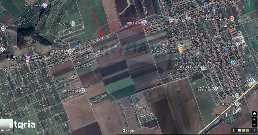 Teren de 942 mp, în Hărman