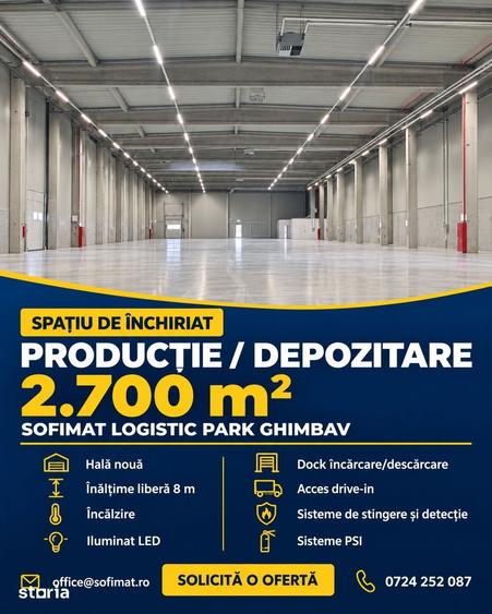Spațiu comercial, de 2,700 mp, în Central