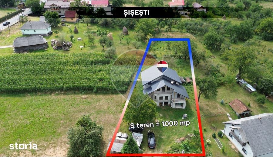 Casă cu 4 camere cu Teren 1000 Mp în Tăuții-Măgherăuș