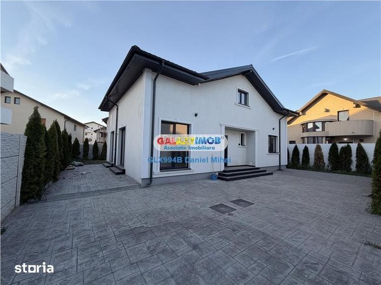 Casa individuala 5 cam-3 bai-Incalzire pardoseala-Strada asfaltata-STB