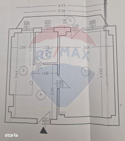 Garsoniera spatioasa de inchiriat zona Obor Soseaua Mihai Bravu - 15