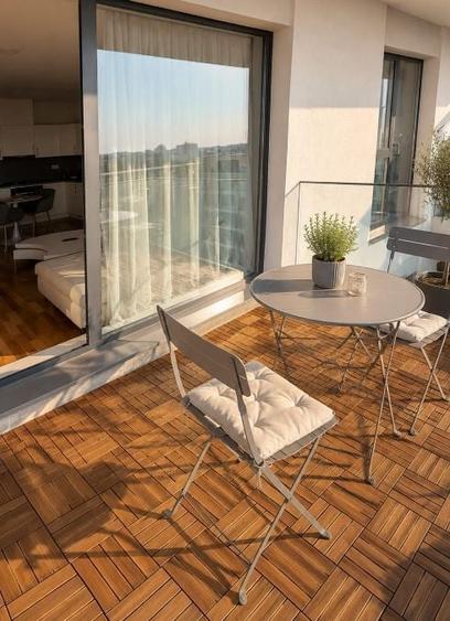 Apartament cu 2 camere decomandat, mobilat în Băneasa