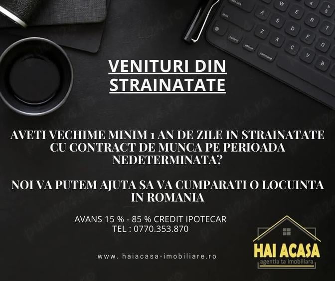 Apartament cu 2 camere semidecomandat în Micro 16