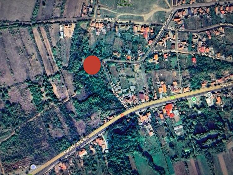 Teren Construcții intravilan de 1690 mp, în Ultracentral