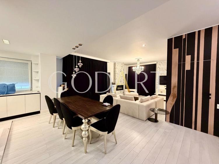 Apartament cu 5 camere semidecomandat, mobilat în Șoseaua Nordului