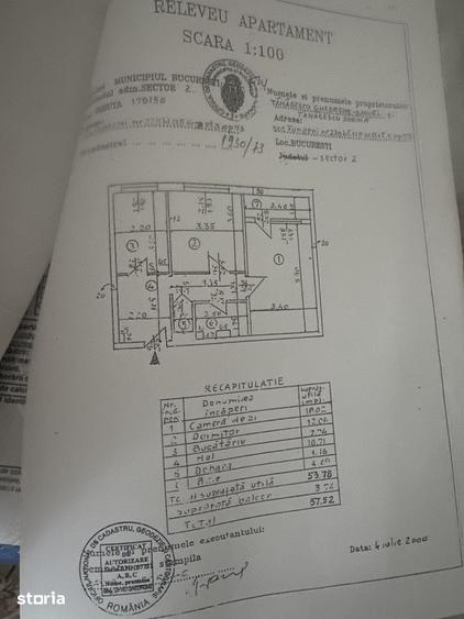 Apartament cu 2 camere în Colentina