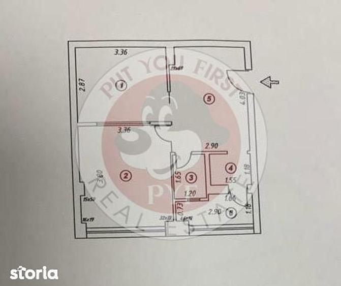 Apartament cu 2 camere decomandat în Baba Novac