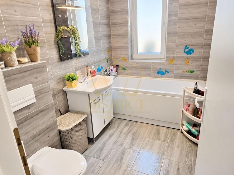 Apartament cu 2 camere semidecomandat, mobilat în Giroc